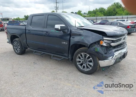 2024 Chevrolet Silverado 1500 2Wd Short Bed Lt из США, поврежденный, VIN 1GCPACED3RZ392571